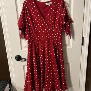 Red Polka Dot Dress